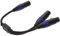 TEMPNAP Cavo Xlr Splitter Maschio Doppia Pin Adatto per Microfoni Mixer Batteria Elettronica e Altoparlanti Design Resistente e Flessibile