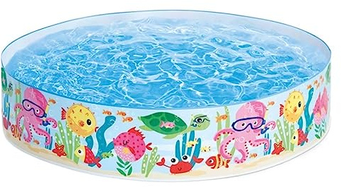 Piscinetta Gonfiabile Family Piscina Fuori Terra Per Famiglia Gonfiabile Per Famiglie Per Feste In Pieghevole In Cortile Acqua Gioco