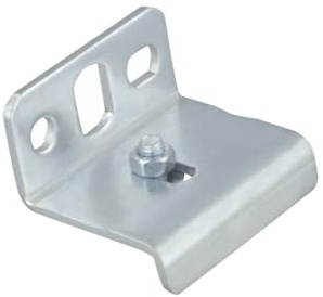 LYSEL® Wandhalterung Wandbefestigung Schienenhalter für Laufschiene 35x30mm Schiebetor (10 Stück)