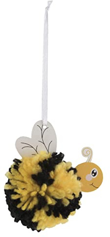 Trimits Pom Pom Decoration Kits, 7.5 x 8.5cm, Bee