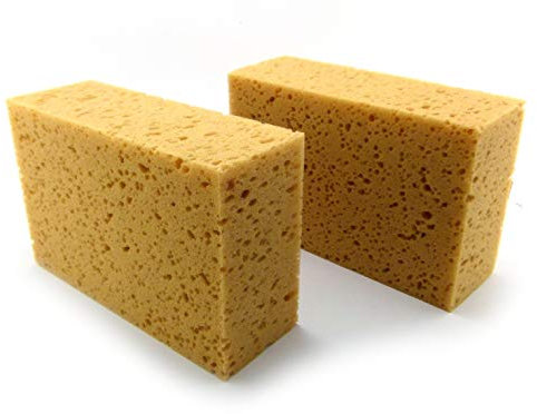 Großer Fliesenlegerschwamm von Schwan 2x 200x130x70 mm Allzweckschwamm Auto Waschschwamm Reinigungsschwamm Pressschwamm Malerschwamm