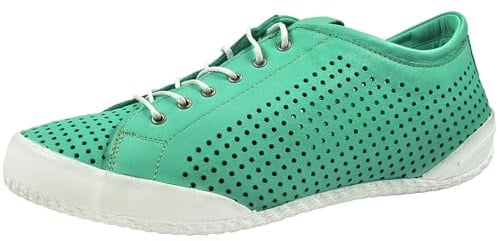 Andrea Conti Damen Schnürschuh Halbschuh Leder perforiert Schnürung 0345767, Größe:41 EU, Farbe:Mehrfarbig