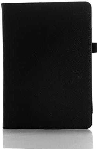 Leather Folio Flip Stand Cover for Apple iPad Pro 10.5, iPad 10.2 (7th/8th/9th Gen), iPad Air 3 (Black)