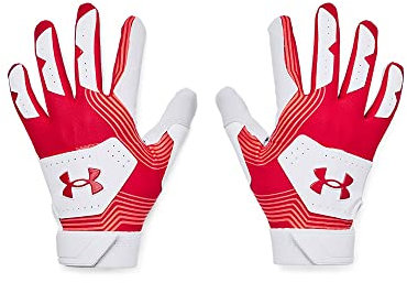 Under Armour Herren Clean Up 21 Handschuhe für kaltes Wetter, Rot (600)/Weiß, Small