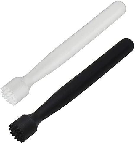 2 Stück Cocktail Stössel Stößel Eiszerkleinerer Einfach zu Reinigen Hygienisch zum Debuggen Köstlicher Cocktails Getränke und Säfte Ideales Bartendel Werkzeug für Zuhause und Bar Länge 8,1 Zoll