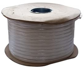 Ali's DIY 1.5mm² Twin and Earth 6193B Flat White Electric Cable LSZH (Low Smoke Zero Halogen) - 2 x 1.5mm² + 1.5mm² Earth - 25 metre Cut Length