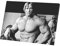 Arnold Schwarzenegger Body Building Junge Schwarz & Weiß Wandbild Leinwanddruck (88 cm x 60 cm)