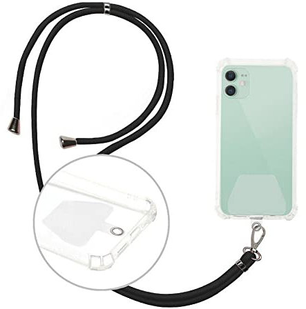 Supercase24 Handykette Umhänge Trage Kette für ZTE Blade A3 2020 Handyhülle Tasche Kordel Band Schnur Umhängen Kordel Umhängeband Lanyard