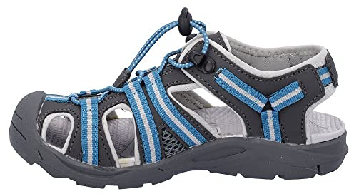 CMP - Kids Aquarii 2.0 Hiking Sandal, Unisex, Graffite-Oltremare, 30