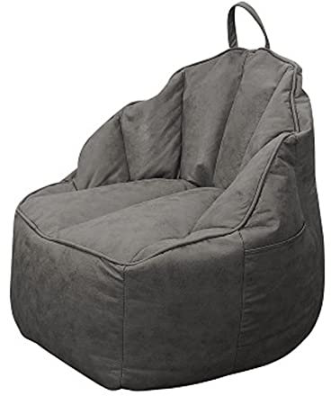 PURRL Paresseux Canapé Pouf Couverture Mignon Coquille Forme Tissu Imperméable Chambre Salon Unique Pouf Couverture Tatami Dropshipping (Gris) Little Surprise