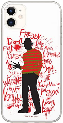 ERT GROUP Handyhülle für iPhone 11 Original und offiziell Lizenziertes Horror Muster Nightmare of Elm Street 010 optimal an die Form des Handy angepasst, hülle aus TPU