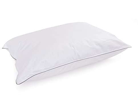 H&F Heimtextilien Thermoaktiv Kissen mit Outlast-Faserfüllung | 50x70 cm | Allergiker Kopfkissen mit Oeko-TEX Zertifiziert | Bezug: 100% Baumwoll Batist | Füllung: 650g Outlast thermoaktive Faser