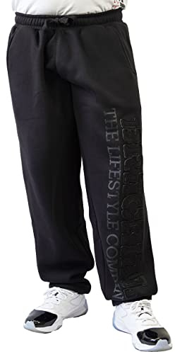 BRACHIAL® Bodybuilding Hose Herren [lockerer Schnitt, robuster Stoff] Schwarz 4XL | Fitness Kleidung | Bodybuilding | Pumperhose | Pants Men | Gym Clothing