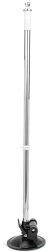 SEWACC Car Flag Pole with Suction Mount Flag Pole With Adjustable Angle Suction Cup Mount for Car, Truck, Boat and Vehicle