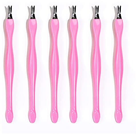 Ideal Swan 24 Pack Cuticle knife Trimmer, Cuticle Fork Trimmer Nail Cuticle