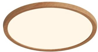 Nordlux Oja Integrierte LED Semi Flush Light Holzfolie 2700K