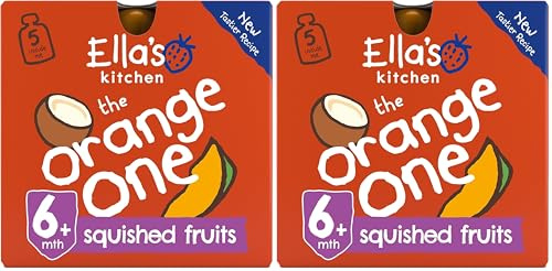 Ella's Kitchen The Orange One Food, 5 x 90g (Pack of 2)