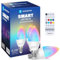 Aigostar Mesh - 6.5W C37 Ampoule Connectée Bluetooth Mesh, Ampoule Connectée Alexa Forme Bougie E14 LED 555LM RVB & 2700K-6500K, Ampoule Alexa, 2 Unités (avec Télécommande Bluetooth)