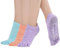 likloks Yoga-Socken für Frauen mit Griffen, Rutschfeste Zehensocken für Pilates, Barre, Tanz, Ballett, Fitness, Farbige-Größe 42-44
