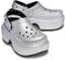 Crocs Unisex-Erwachsene Stomp Clogs, silber, 38/39 EU