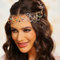 Reaky Boho-Kopfschmuck, Perlenquasten, Stirnbänder, goldene Stirnketten, Braut-Kopfbedeckung, Festival-Haarschmuck für Frauen