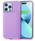 HETP Cover Batteria per iPhone 12 Pro Max/13 Pro Max/14 Pro Max/14 Plus (6,7), 8600mAh Cover Ricaricabile Custodia Batteria Cover Caricabatterie Portatile Batteria Ricaricabile Estesa - Viola