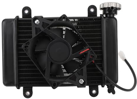 Radiatore Raffreddato Ad Acqua con Ventola 2 Pin 270 Mm Potente Ed Efficiente Radiatore Motore per 150 250 Pit Quad Dirt Bike ATV