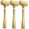 BESTonZON 3st Richterhammer Kinderspielzeug Mini-holzhammer Auktionshammer Aus Holz Mini Richterhammer Aus Holz Hammer des Richters Mini-Hammer Hammer Zu Versteigern Hölzern Golden