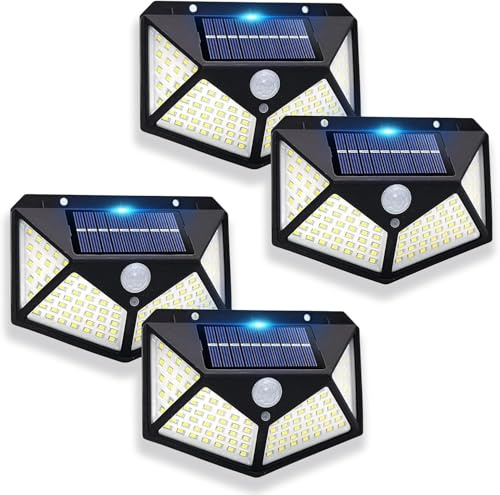 Garden Gear 100 LED Solar Motion Sensor Light: Energy-Efficient, Durable, and Versatile Outdoor Lighting Solution (4)