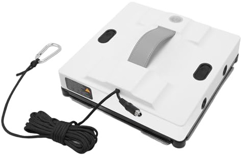 Ausla Robot Limpiacristales Inteligente con Potencia de Succión de 5600 Pa, Control por Aplicación con Pulverizador de Agua, Equipado con Sensores de Gran Capacidad de Respuesta (EU