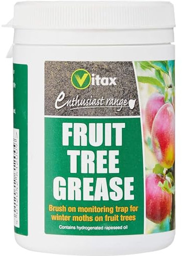 AMK® Vitax Fruit Tree Grease 200g Pest Barrier Band for Winter Moth & Ant Control Organic Gardening Protection Against Crawling Insects on Apples Pears Plums