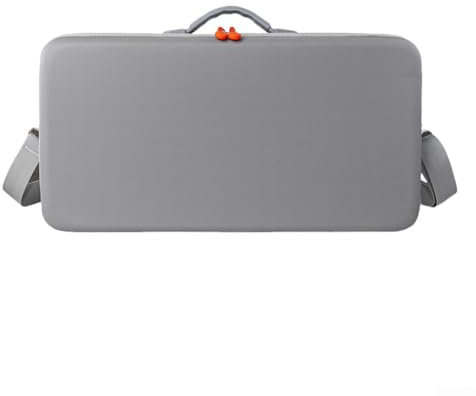 Zilimontt Schützende Hartschalen-Reisetasche für XGIMI MoGo 4 2025 Projektor-Aufbewahrungstasche, tragbare Tragetasche mit Reißverschlussfächern, grau, harte EVA-Hülle