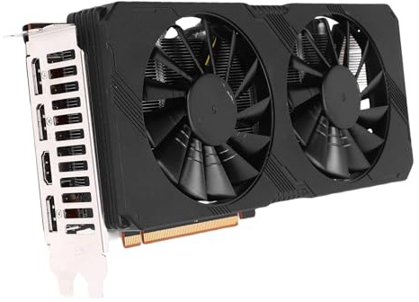 Plyisty -Grafikkarte, Herausragende Spieleleistung mit 8 GB Speicher, 1770 MHz Boost -Uhr, Advanced Cooling Solution, DirectX 12 Support