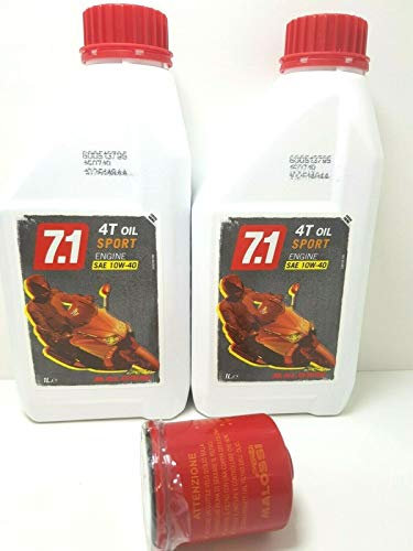 KIT TAGLIANDO MALOSSI OLIO FILTRO BEVERLY SPORT CITY SCARABEO 125 200 250 300 TUTTI