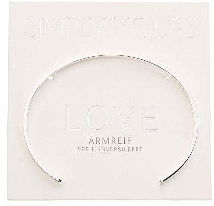 HCA Armreif - Simply Yours - feinversilbert - Love