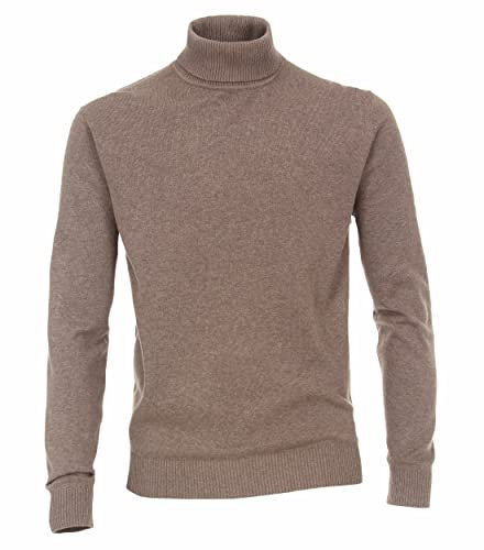 Redmond Rollkragenpullover Uni 37 braun XXL