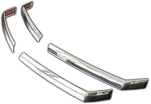 RECAMBO | Parrilla frontal | compatible para VW Crafter II | a partir de 2017 | Listones acero inoxidable cromado | Embellecedor protector de radiador