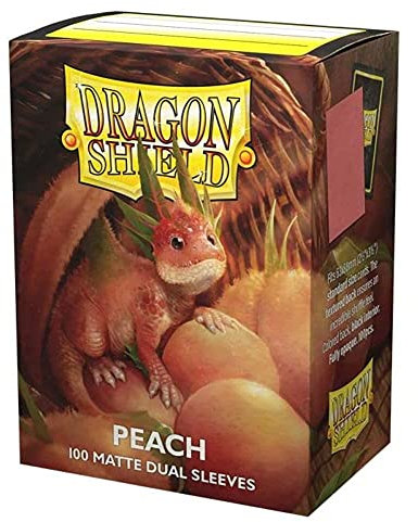Arcane Tinmen Dragon Shield: Matte – Dual Peach (100)