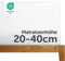 Blumtal Luxus Boxspringbett Spannbettlaken 180x200cm - 200x220, bis 40cm Höhe - Oeko-Tex Zertifizierte Baumwoll Bettlaken - 180x200 I 180x220 I 200x200 für Boxspring- & Wasserbett, Weiss