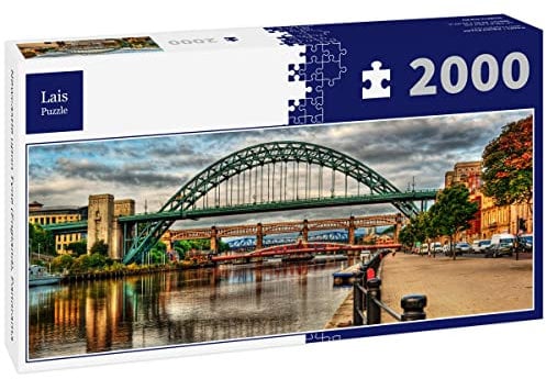 Lais Jigsaw Puzzle Newcastle upon Tyne (England), panorama 2000 pieces