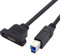 chenyang Câble d'extension USB 3.0 type B vers USB 3.0 Micro-B femelle à montage à vis