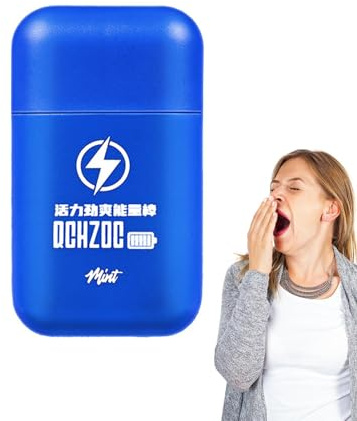 Naseninhalationsstift | Doppelloch-Naseninhalator gegen verstopfte Nase | Aromatherapie-Inhalator mit kühlenden ätherischen Ölen, tragbarer Atemstab gegen Kopfschmerzen, Übelkeit Aizuoni
