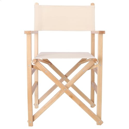 WELL HOME MOBILIARIO & DECORACIÓN Gerader Klappstuhl, Eierschalenfarben 1032, 51x46x86