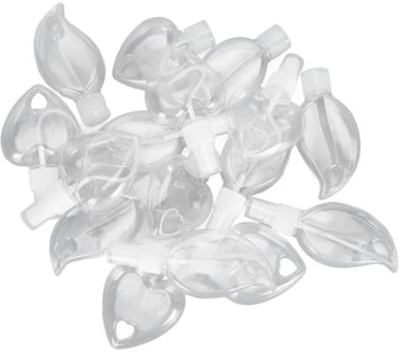 Travel Bottles For Toiletries, 16 Pack Plastic Leakproof Portable Travel Empty Hand Sanitizer Bottles Mini Hand Sanitiser Travel Hand Sanitiser with Hanging Hole for Hand Sanitizer