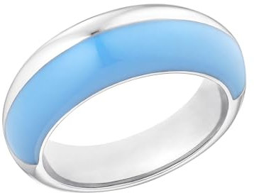 s.Oliver Ring Edelstahl Damen Ringe, Silber, Kommt in Schmuck Geschenk Box, 2037975