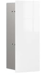 Emco Asis Pure Badschrank Glasfront I Platzsparendes Unterputz WC-Modul mit Einbauschrank für modernes Badezimmerdesign