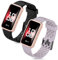 MIJOBS 2 Correas de Silicona Compatible con Huawei Band 9/NFC y Huawei Band 8/NFC Pulseras de Repuesto, Huawei Band 8/9 Reloj Accesorios, Suave, Transpirable, Deportivo Correas