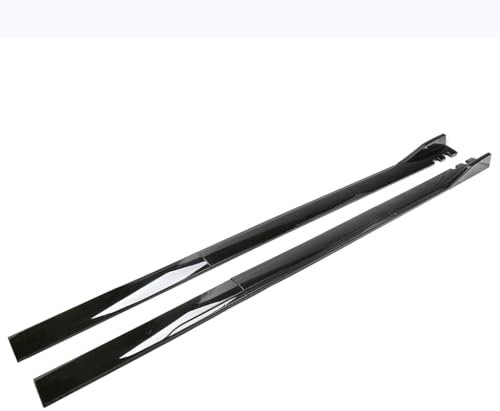 DUBHYYPS Auto Seitenschweller für Buick Regal 2004-2008,Verlängerung Rocker Plate Lip Separator Spoiler Diffusor Modification Karosseriesatz,A-Black