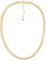 day.berlin Damen Schlangenkette 6mm breit in Gold 18k vergoldet, stabile Schlangen Halskette 45+5cm variable Länge, 316L Edelstahl Kette, nickelfrei und wasserfest