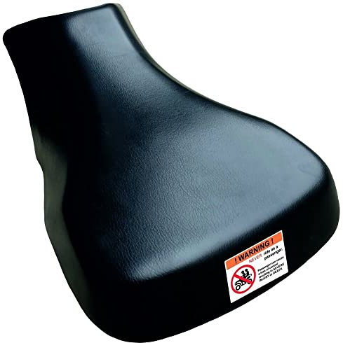 motoakcesoria Rutschfester Premium-Sitzbezug, Polyester oder Nylon, Schwarz, ATV, Sitzbezug, Upgrade für verbesserten Komfort und Griffigkeit, perfekt für Yamaha Grizzly Kodiak 660, 700, 400, 500